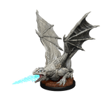D&D Nolzurs Marvelous Unpainted Miniatures White Dragon Wyrmling