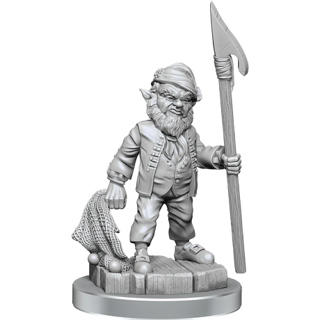 Wizkids Deep Cuts Unpainted Miniatures Ships Crew Box Set