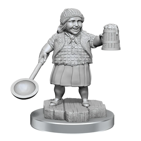 Wizkids Deep Cuts Unpainted Miniatures Ships Crew Box Set