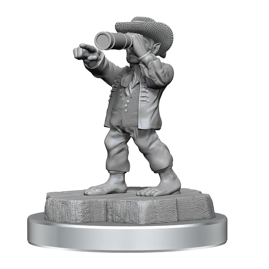 Wizkids Deep Cuts Unpainted Miniatures Ships Crew Box Set