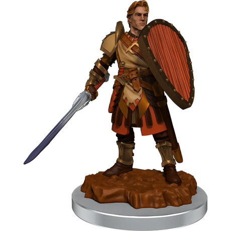 D&D Nolzurs Marvelous Unpainted Miniatures Human Fighters