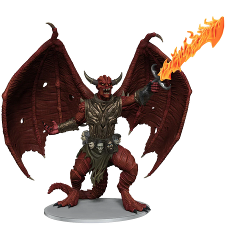 D&D Icons of the Realms Miniatures Archdevils Bael, Bel, and Zariel