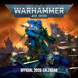 2026 Warhammer 40000 Wall Calendar