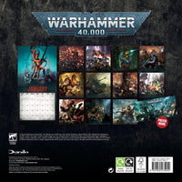 2026 Warhammer 40000 Wall Calendar