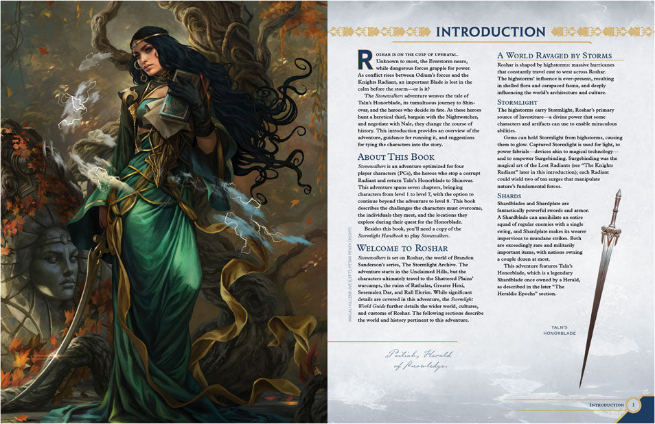 Cosmere RPG Stormlight Stonewalkers Adventure