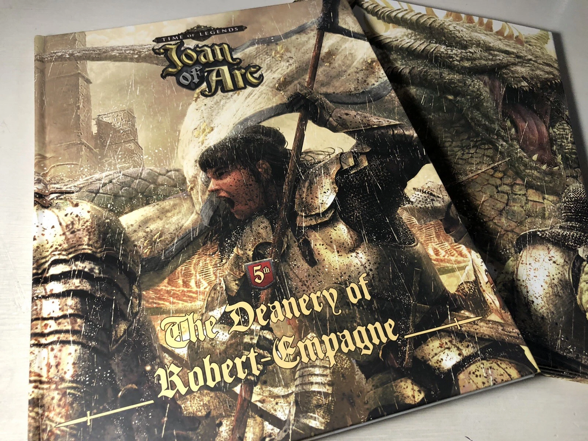 Time of Legends Joan of Arc - The Deanery of Robert Eampagne + Gamemaster Screen