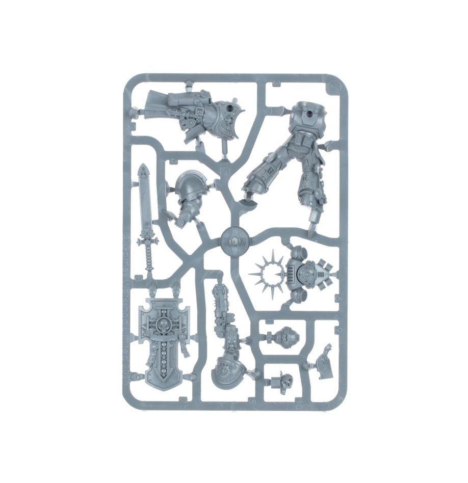 Space Marines: Lieutenant with Storm Shield