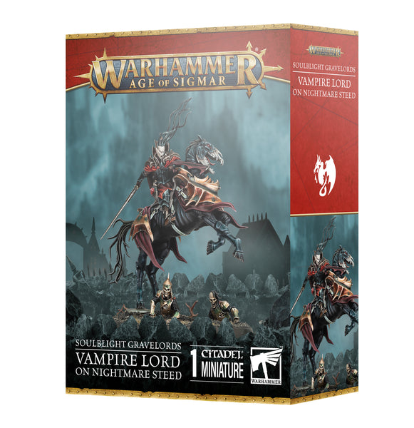 Soulblight Gravelords: Vampire Lord on Nightmare Steed - Pre-Order