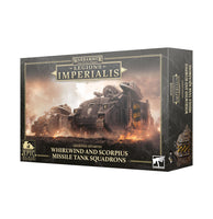Legions Imperialis: Whirlwind/Skorpius Missile Tank Squadron - Pre-Order