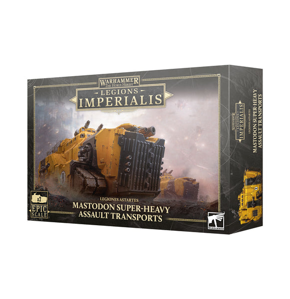 Legions Imperialis: Mastodon Super-Heavy Assault Transports - Pre-Order