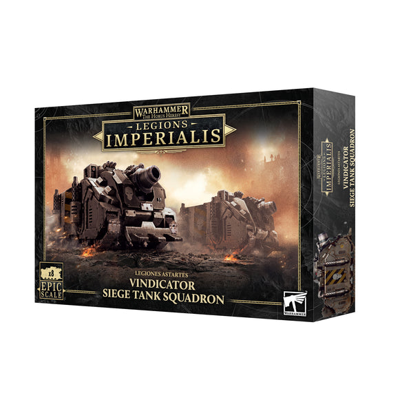Legions Imperialis: Vindicator Siege Tank Squadron - Pre-Order