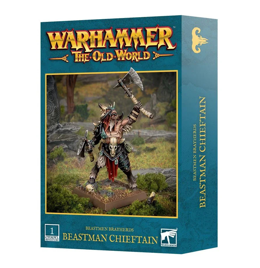 The Old World: Beastmen Brayherds Beastman Chieftain