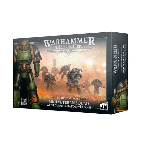 Legions Astartes: MKII Veteran Squad with Disintegrator Weapons