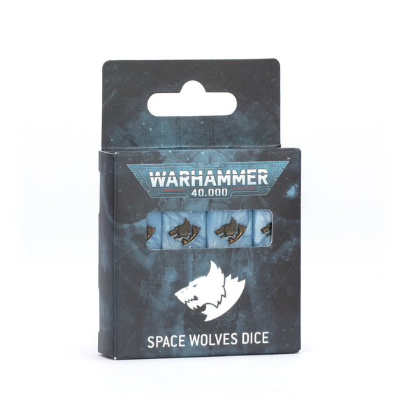 Warhammer 40000: Space Wolves Dice - Pre-Order