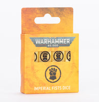 Warhammer 40000: Imperial Fists Dice - Pre-Order