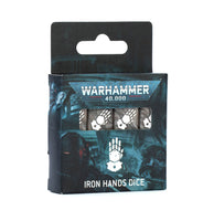 Warhammer 40000: Iron Hands Dice - Pre-Order