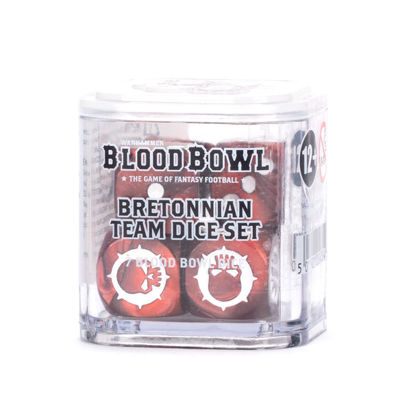 Blood Bowl: Bretonnian Team Dice Set - Pre-Order