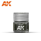 AK Interactive Real Colors - Acrylic Lacquer Paint 10ml bottle - Dunkelgrün, Dark Green