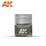 AK Interactive Real Colors - Acrylic Lacquer Paint 10ml bottle - Hellgraü