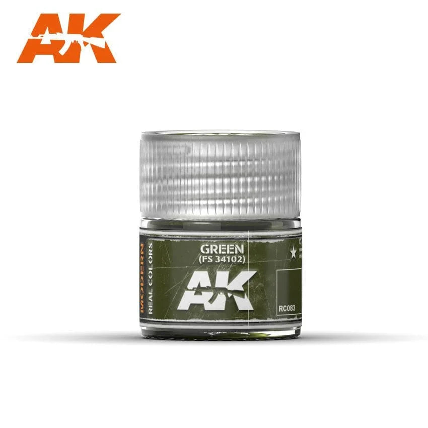 AK Interactive Real Colors - Acrylic Lacquer Paint 10ml bottle - Green