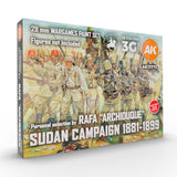 AK Interactive Signature Set: Sudan Campaign 1881-1899 - Rafa "Archiduque" Acrylic Paint Set 3rd Gen