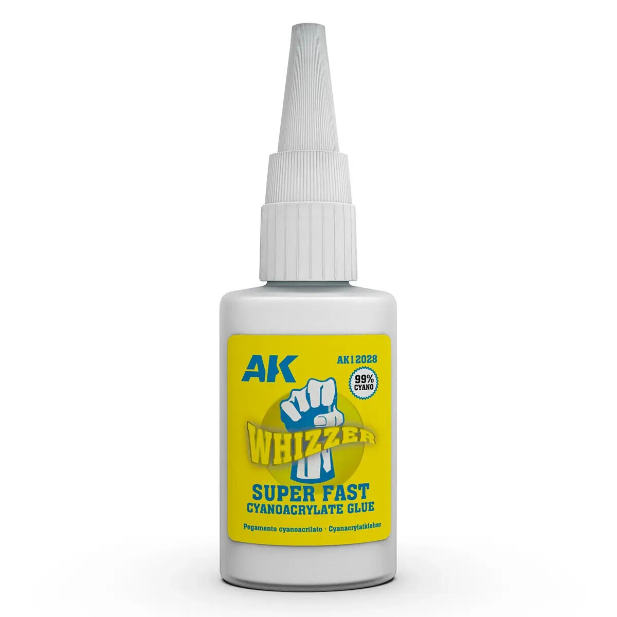 AK Interactive CA Glue: Whizzer 20g Super Fast Low Density Cyanoacrylate