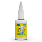AK Interactive CA Glue: Whizzer 20g Super Fast Low Density Cyanoacrylate