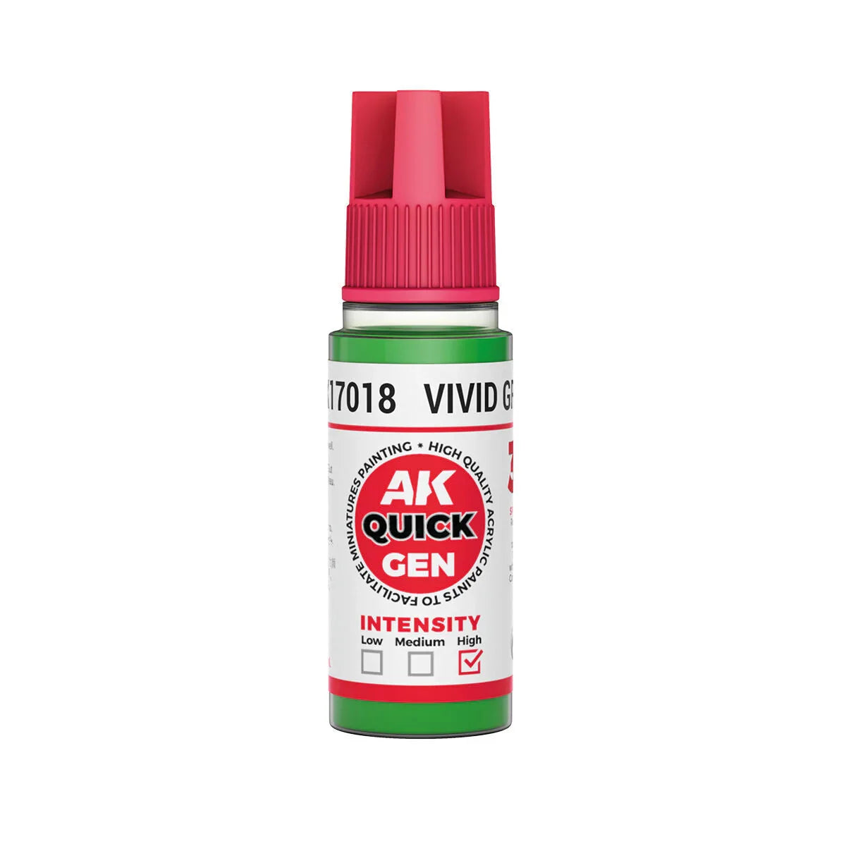 AK Interactive - Quick Gen: Vivid Green - 18ml