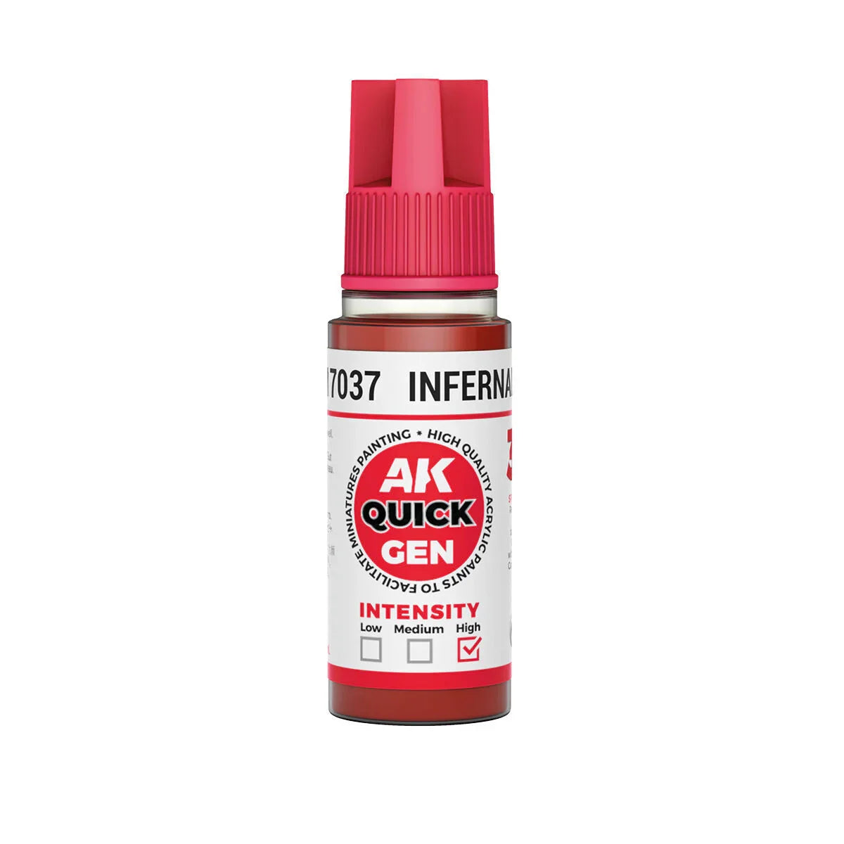 AK Interactive - Quick Gen: Infernal Red - 18ml