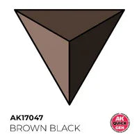 AK Interactive - Quick Gen: Brown Black - 18ml