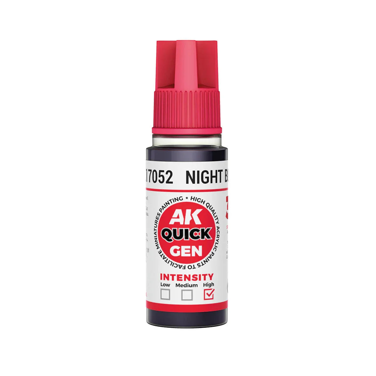 AK Interactive - Quick Gen: Night Black - 18ml