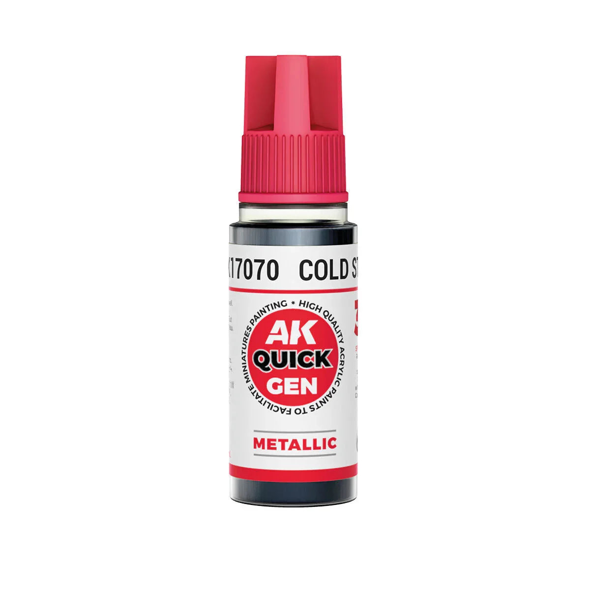 AK Interactive - Quick Gen: Cold Steel - 18ml