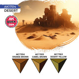 AK Interactive Quick Gen: Desert Acrylic Paint Set (3 Colours)