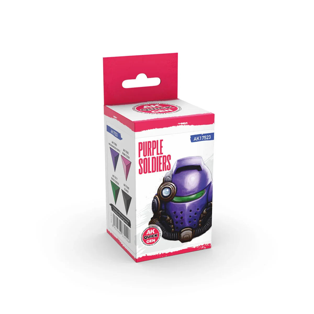 AK Interactive Quick Gen: Purple Soldiers Acrylic Paint Set (4 Colours)