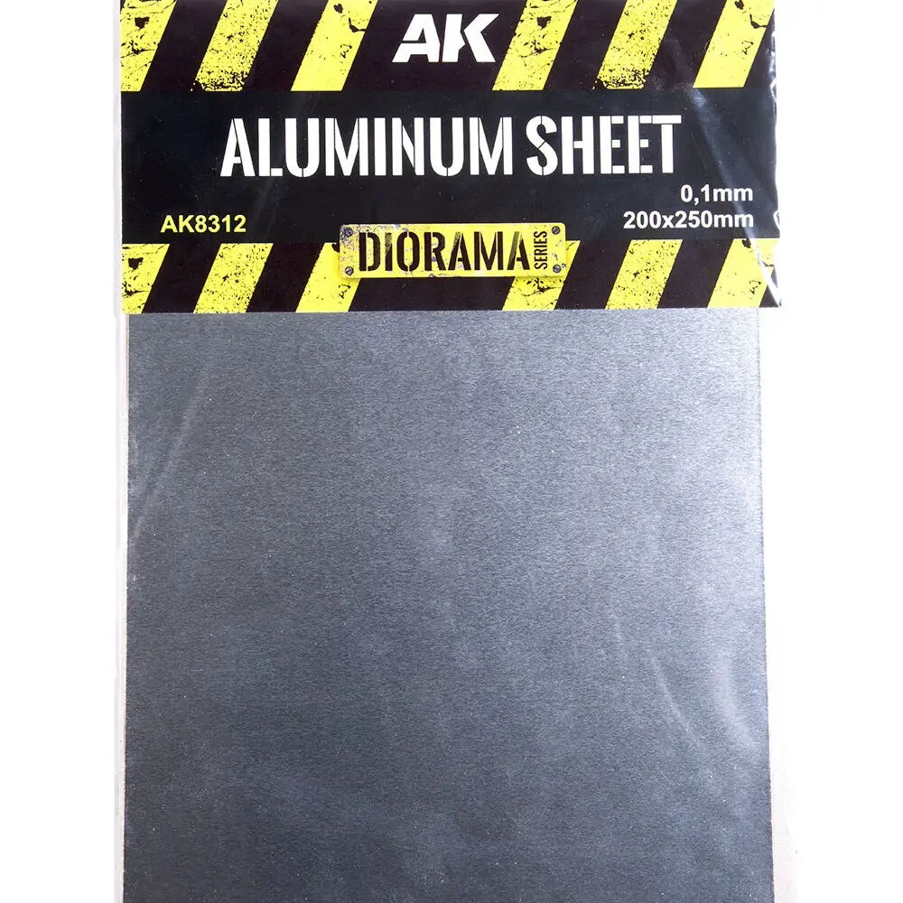AK Interactive - Aluminium Sheet 100µm 200X250mm