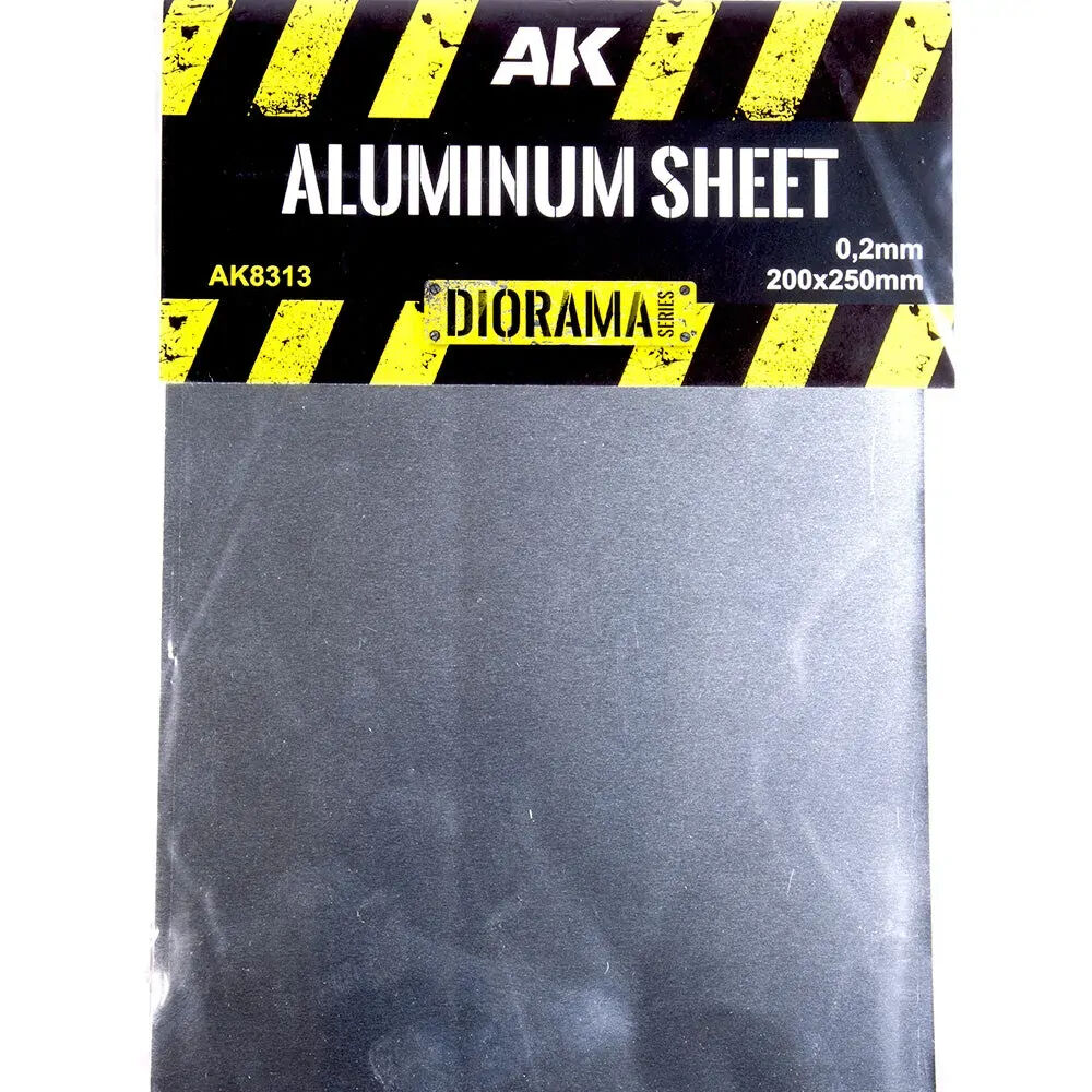 AK Interactive - Aluminium Sheet 200µm 200X250mm