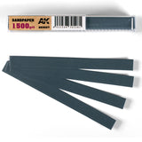 AK Interactive - Wet Sandpaper 1500 grit x 50 units