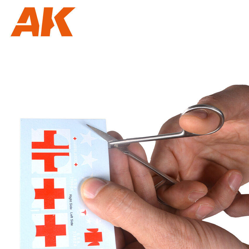 AK Interactive - Scissors Straight. (Special Decals And Paper)