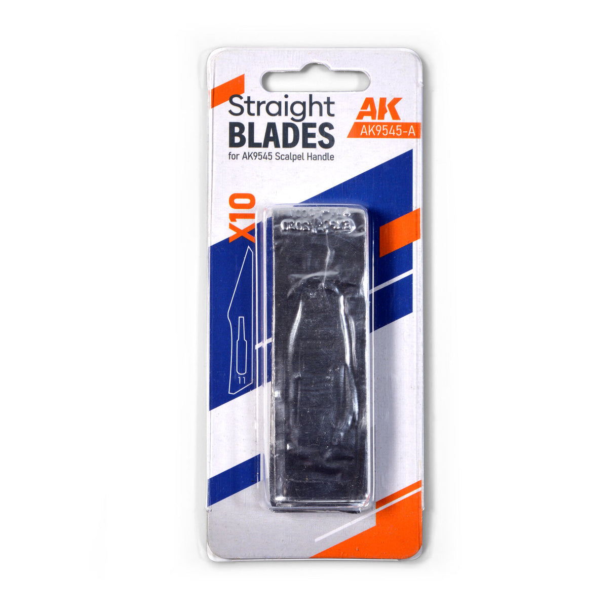 AK Interactive Straight Blades For Scalpel Handle AK9545 (10 Units)