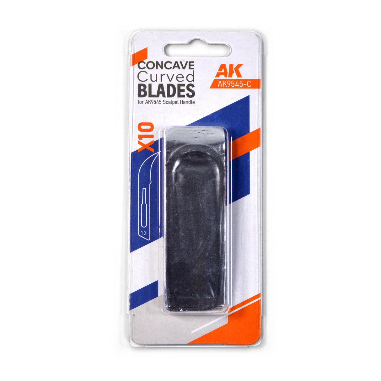 AK Interactive Extra Curved Blades For Scalpel Handle AK9545 (10 Units)
