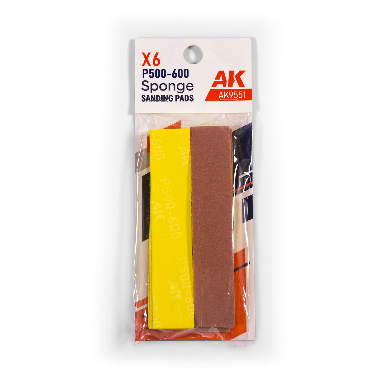 AK Interactive Sponge P500-600 Grit Sanding Pad