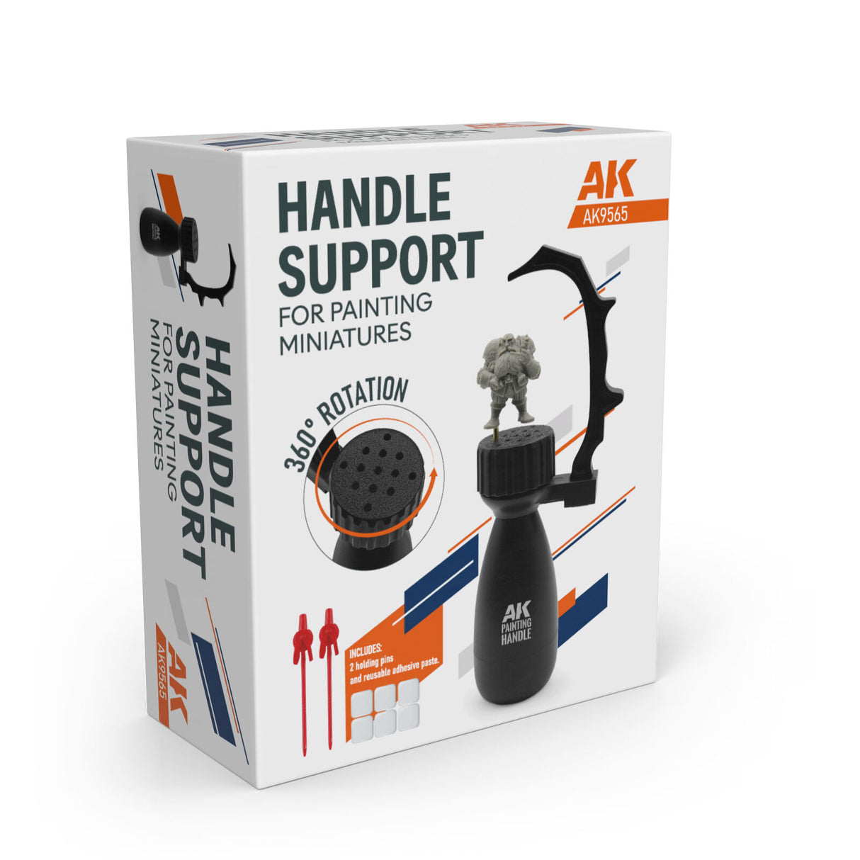 AK Interactive Handle Support For Painting Miniatures