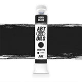 AK Interactive ABT 502: Ivory Black 20ml Oil Paint
