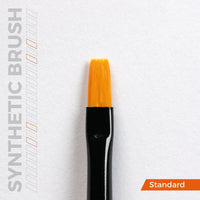 AK Interactive Synthetic Brush - Flat 2
