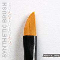 AK Interactive Synthetic Brush - Dagger L