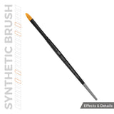 AK Interactive Synthetic Brush - Filbert 2