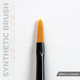 AK Interactive Synthetic Brush - Filbert 2