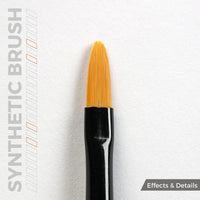 AK Interactive Synthetic Brush - Filbert 4