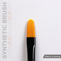 AK Interactive Synthetic Brush - Filbert 6