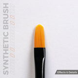 AK Interactive Synthetic Brush - Filbert 6